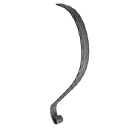 Handrail finish a180, h600mm, P/010-40x8