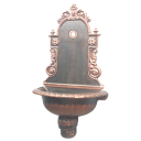 Decorated cast iron sink 460x830mm, cast iron