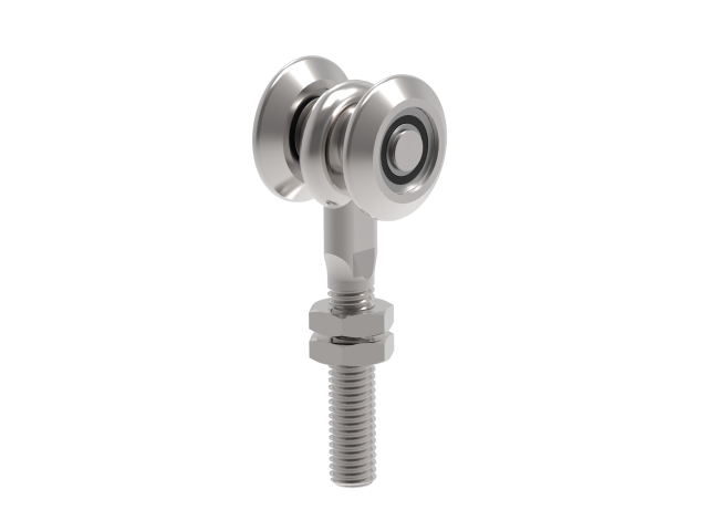 Double-wheel hanging Zn, profile 57x67mm
