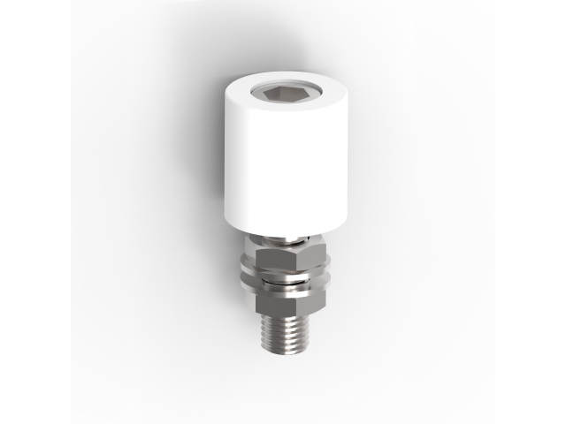 Oliva vodící Zn, D42mm, white