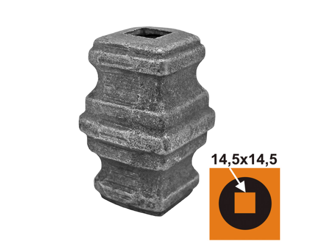 Forged sleeve h68, b41x41mm
