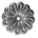 Rosette D97, t1,2mm