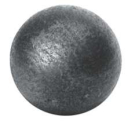 Sima tömör golyó D40mm
