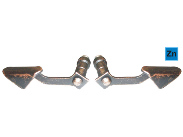 Kilincs L135, d17,5mm, Zn