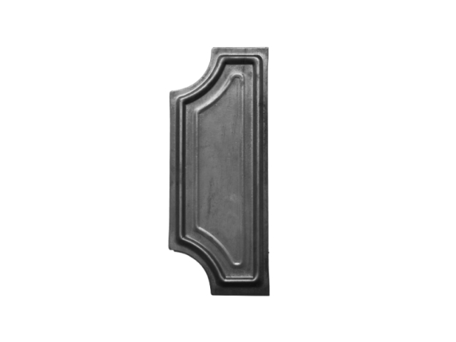 Zár fedel 285x110, t2,5mm
